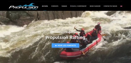 Propulsion Rafting